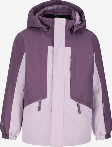 ZigZag Skijacke 'Arctic' in Lila: Vorderseite