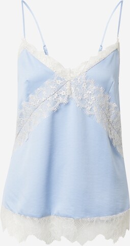 River Island Top in Blue: front