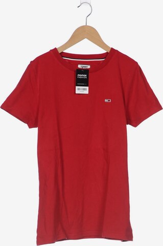 Tommy Jeans T-Shirt M in Rot: predná strana