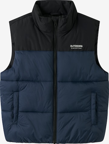 Gilet 'NKMMOLE' NAME IT en bleu : devant