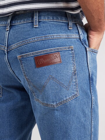 WRANGLER Regular Jeans 'RIVER' in Blau