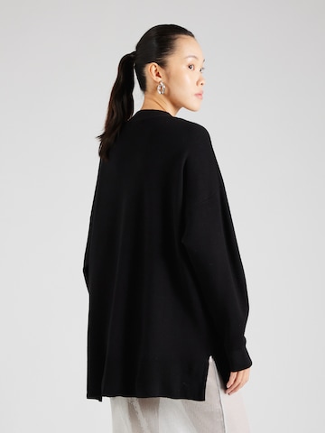 MSCH COPENHAGEN Knit Cardigan 'Regitta Rachelle' in Black