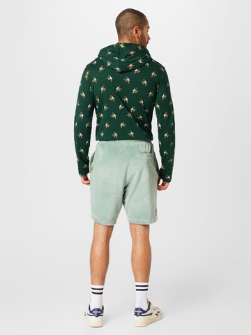 TOPMAN Normální Kalhoty – zelená