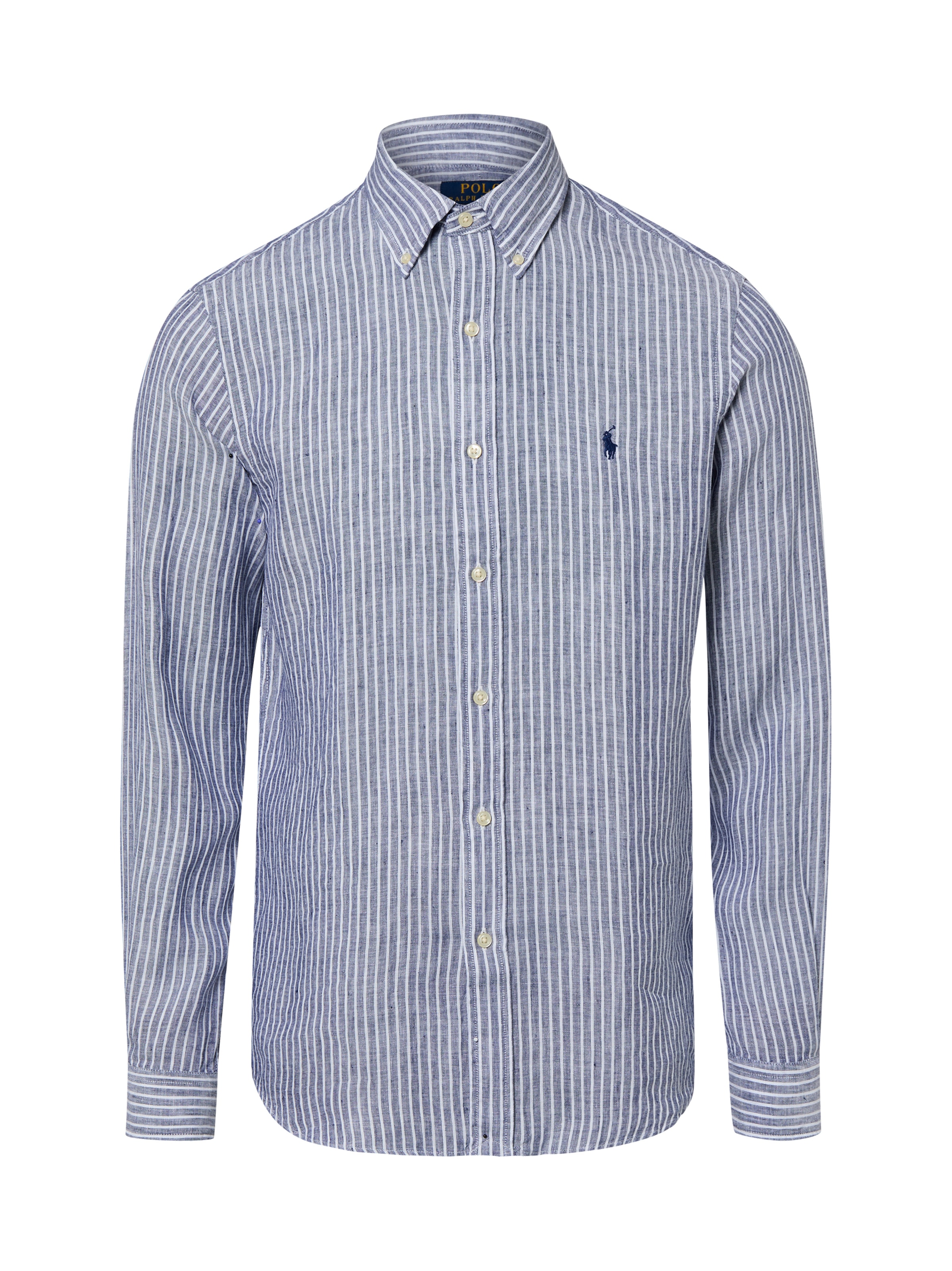 Polo Ralph Lauren Comfort Fit Hemd in Blau: Vorderseite