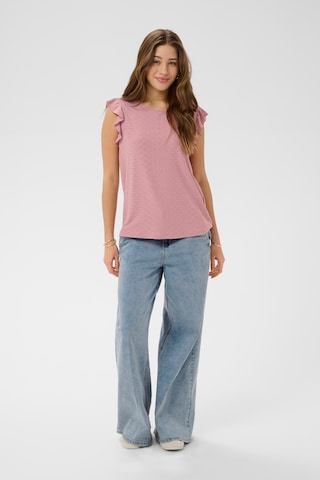 Cream Blouse 'CRMianna' in Lila