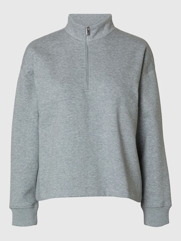 SELECTED FEMME Sweatshirt i grå: forside