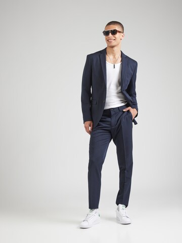 JACK & JONES Slimfit Oblek 'JPRFranco' – modrá