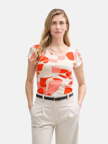 TOM TAILOR T-Shirt (GOTS) in Rot: Vorderseite