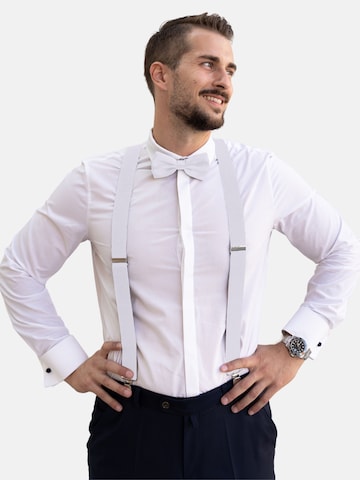 Massi Morino Suspenders in White