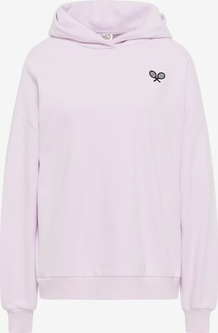 Sweat-shirt myMo ATHLSR en violet : devant