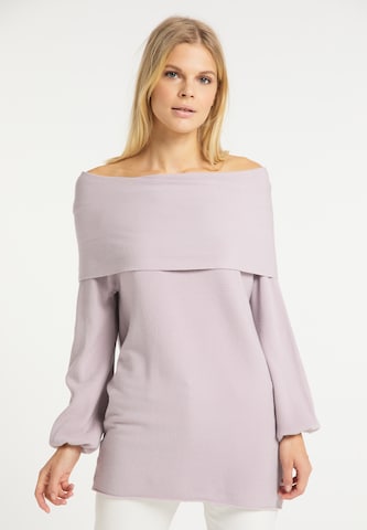 usha WHITE LABEL Sweater in Purple: front