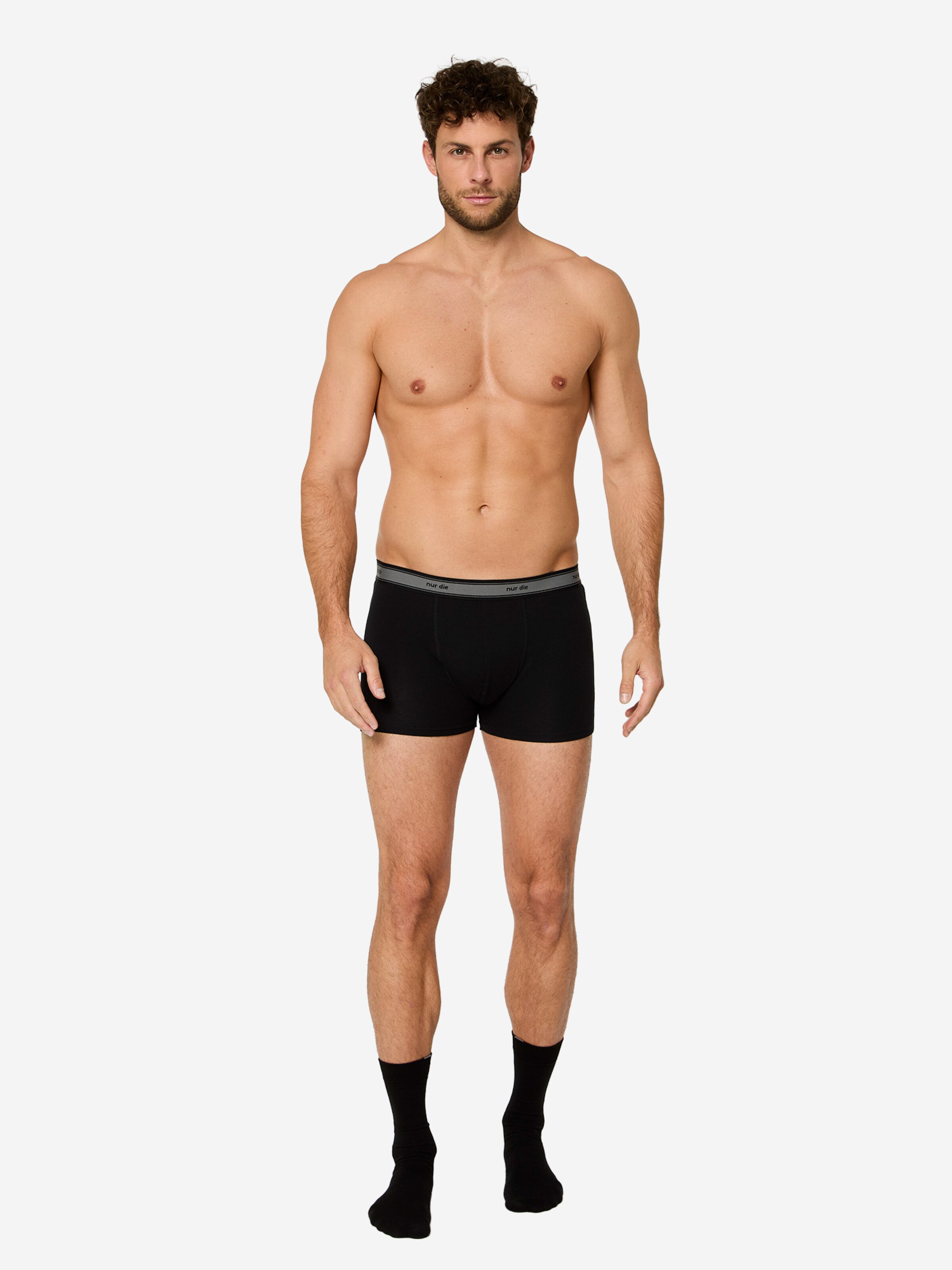 Nur Die Boxer shorts ' Boxer Organic Cotton ' in Black