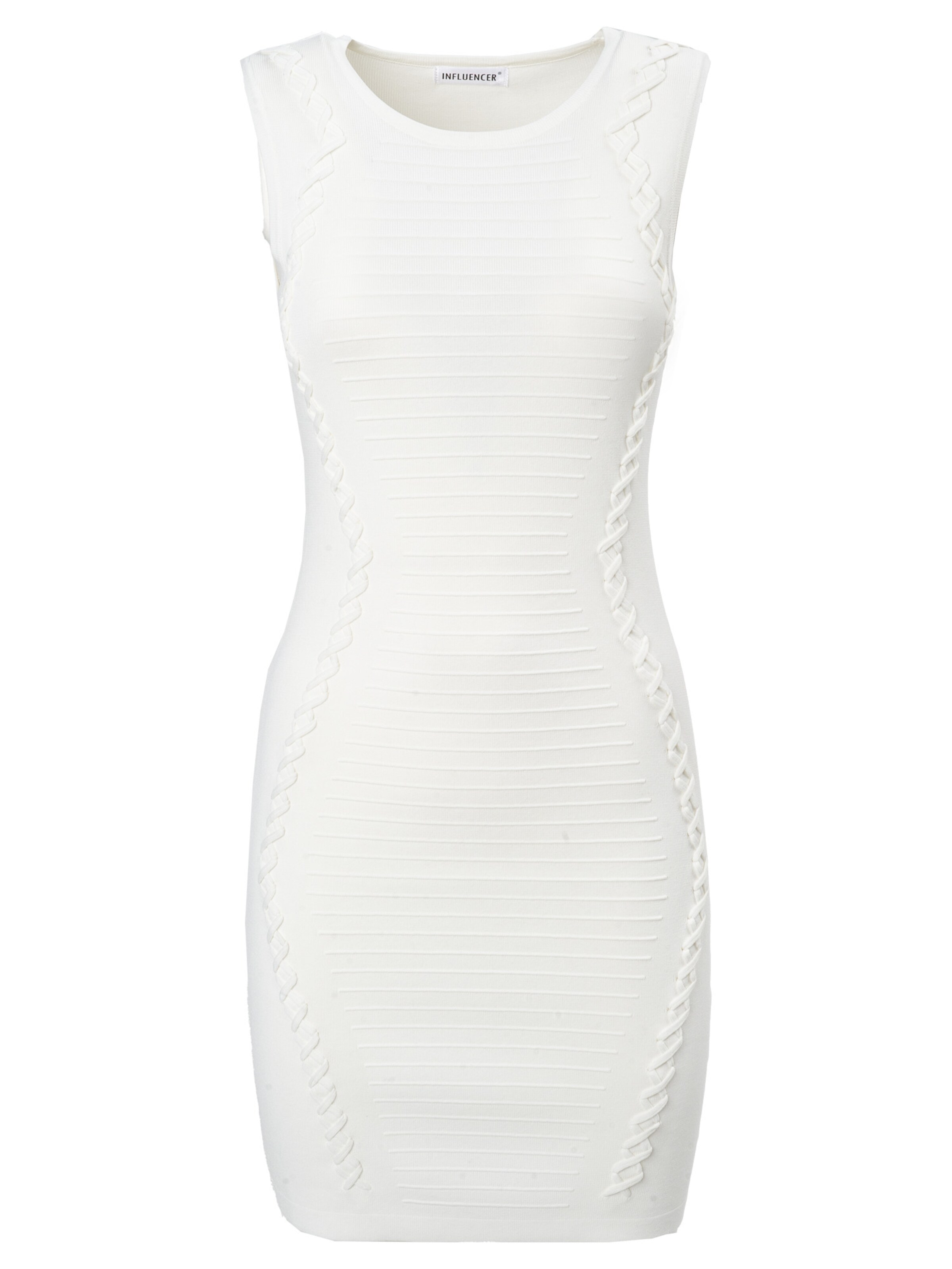 Influencer Платье в Белый: спереди