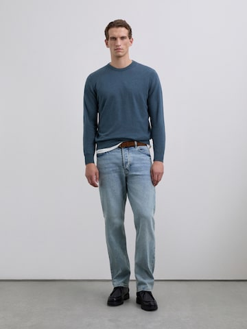 Pull-over Scalpers en bleu : devant