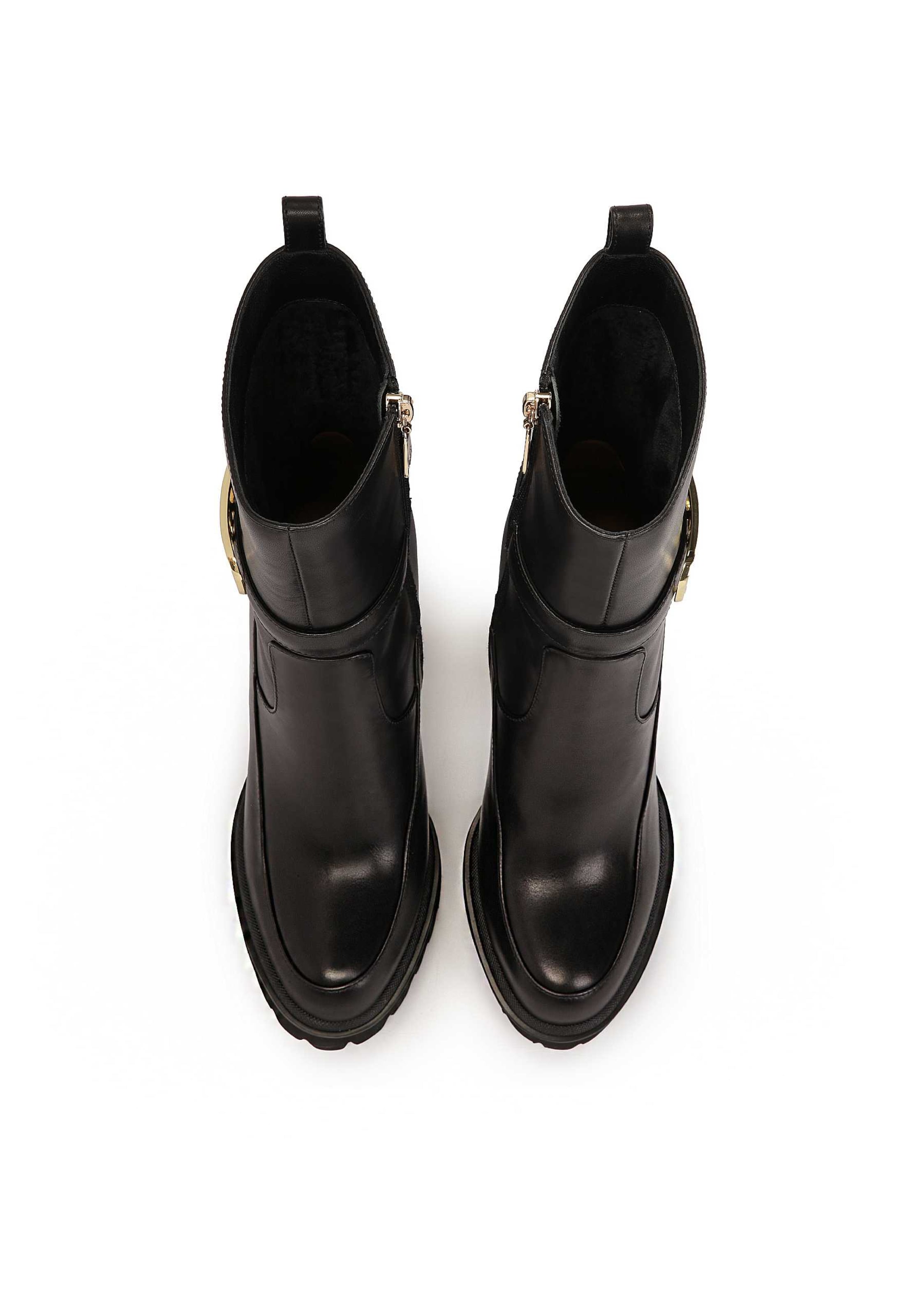 Kazar Rövid szárú csizmák - fekete