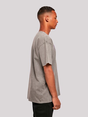 F4NT4STIC Shirt 'Stranger Things Palace Arcade Netflix TV Series' in Grey