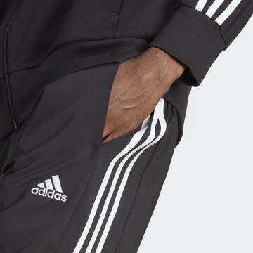 ADIDAS SPORTSWEAR Tapered Workout Pants 'Essentials' in Black