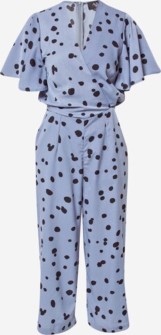 AX Paris Jumpsuit in Blue: front