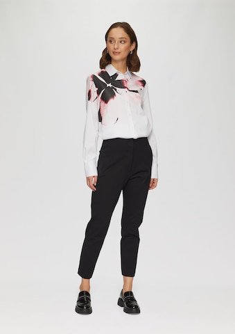 Chemisier s.Oliver BLACK LABEL en blanc