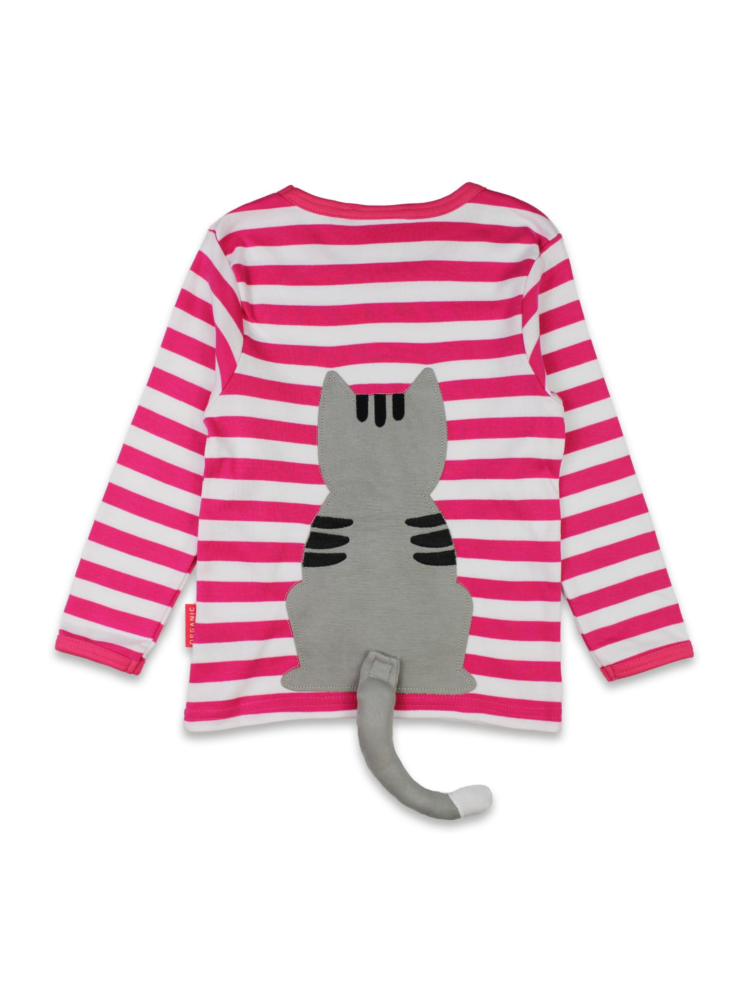 Toby Tiger Shirt 'Kätzchen' in Pink