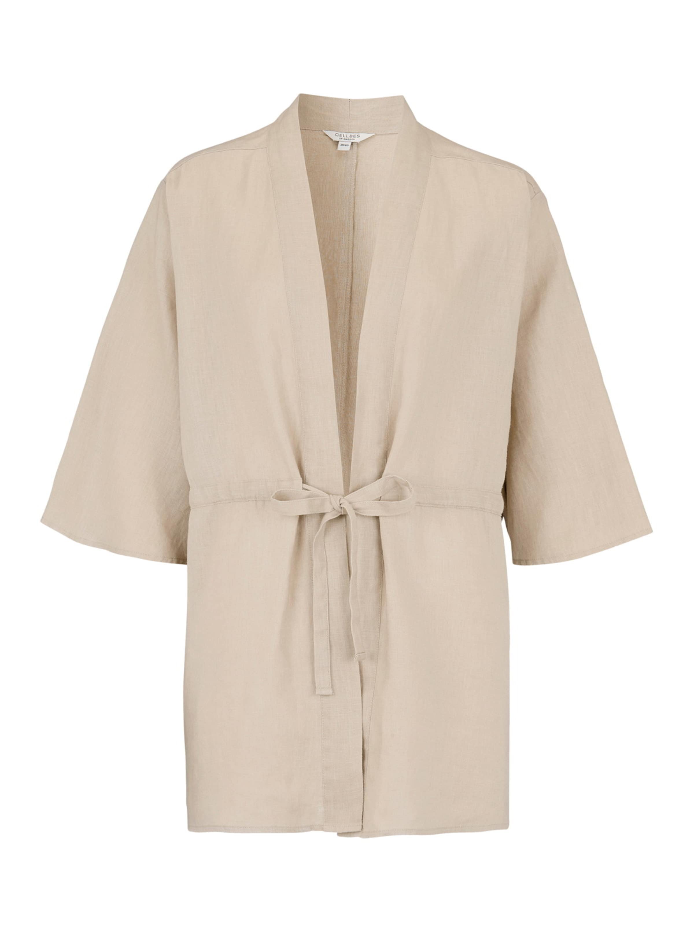 Cellbes of Sweden Kimono in Beige: voorkant