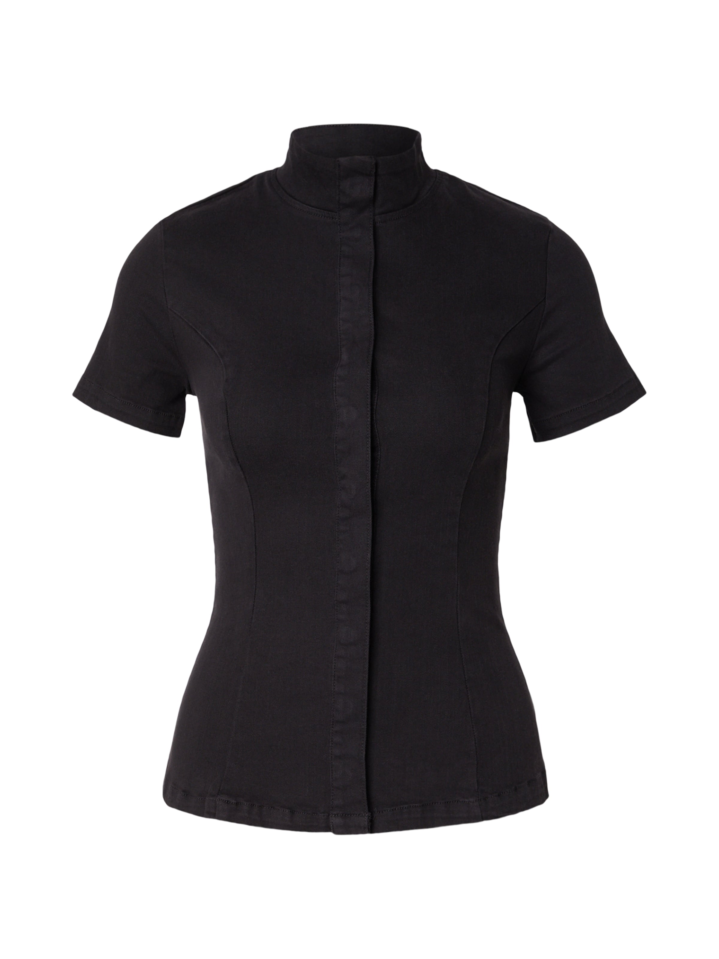 WEEKDAYBluza 'Daisy' - crna boja: prednji dio