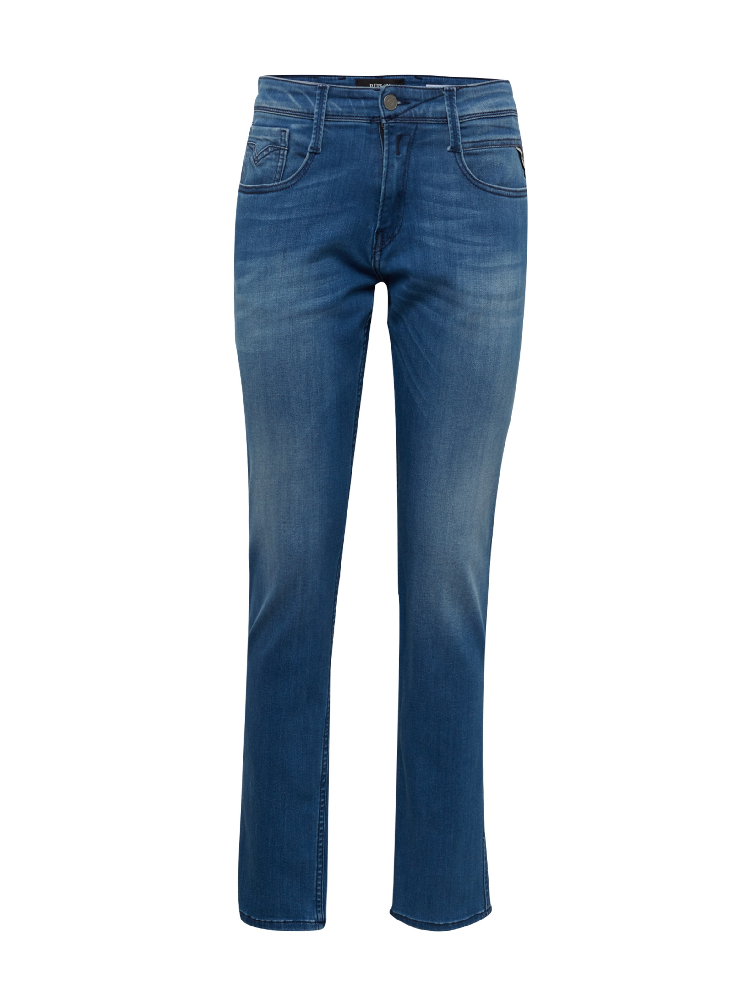 Slimfit Jeans 'Anbass' di REPLAY in blu: frontale
