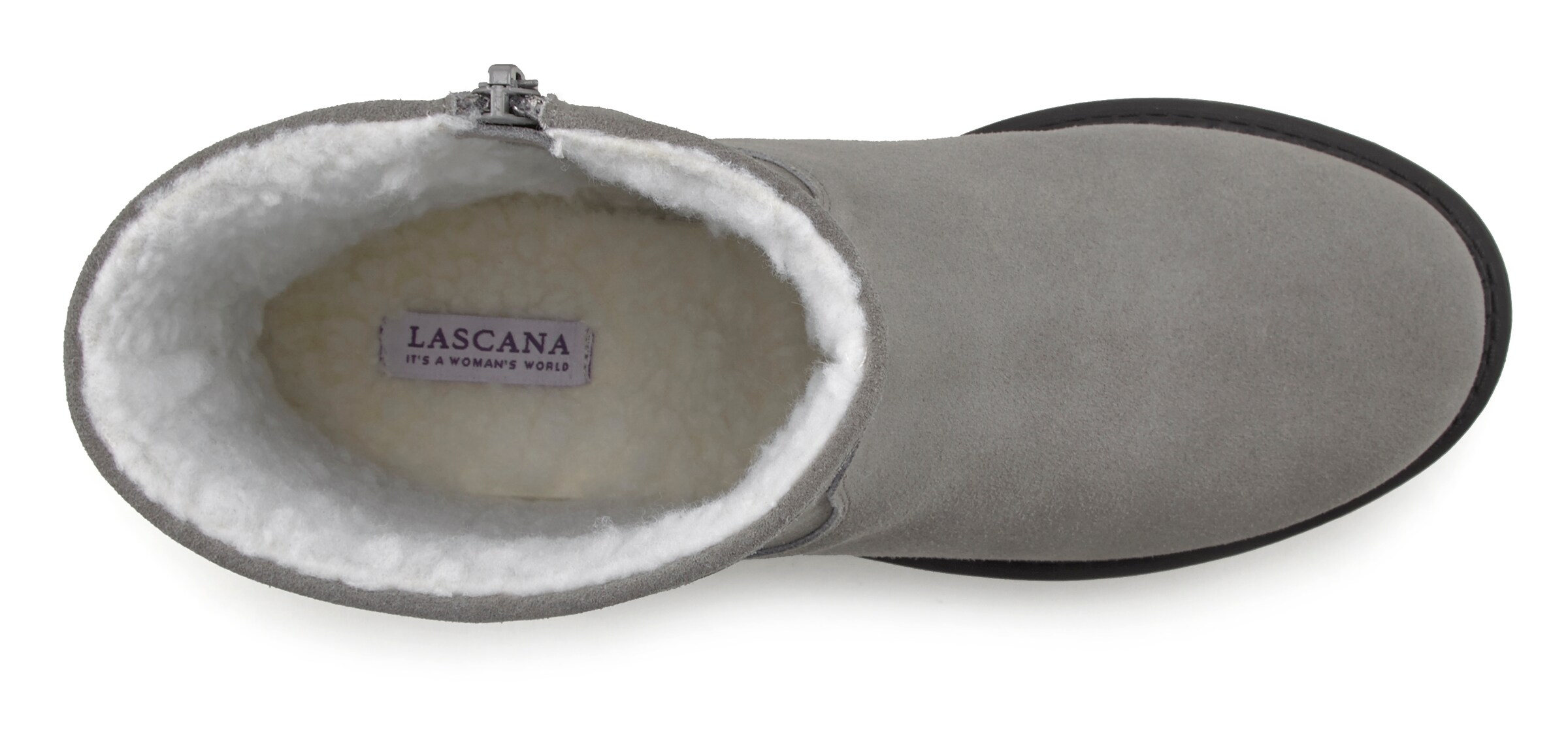 LASCANA Kozačky – šedá