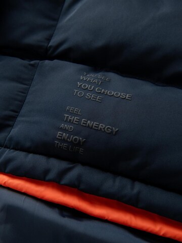 Ombre Winter jacket 'OM-JAHP-0208' in Blue