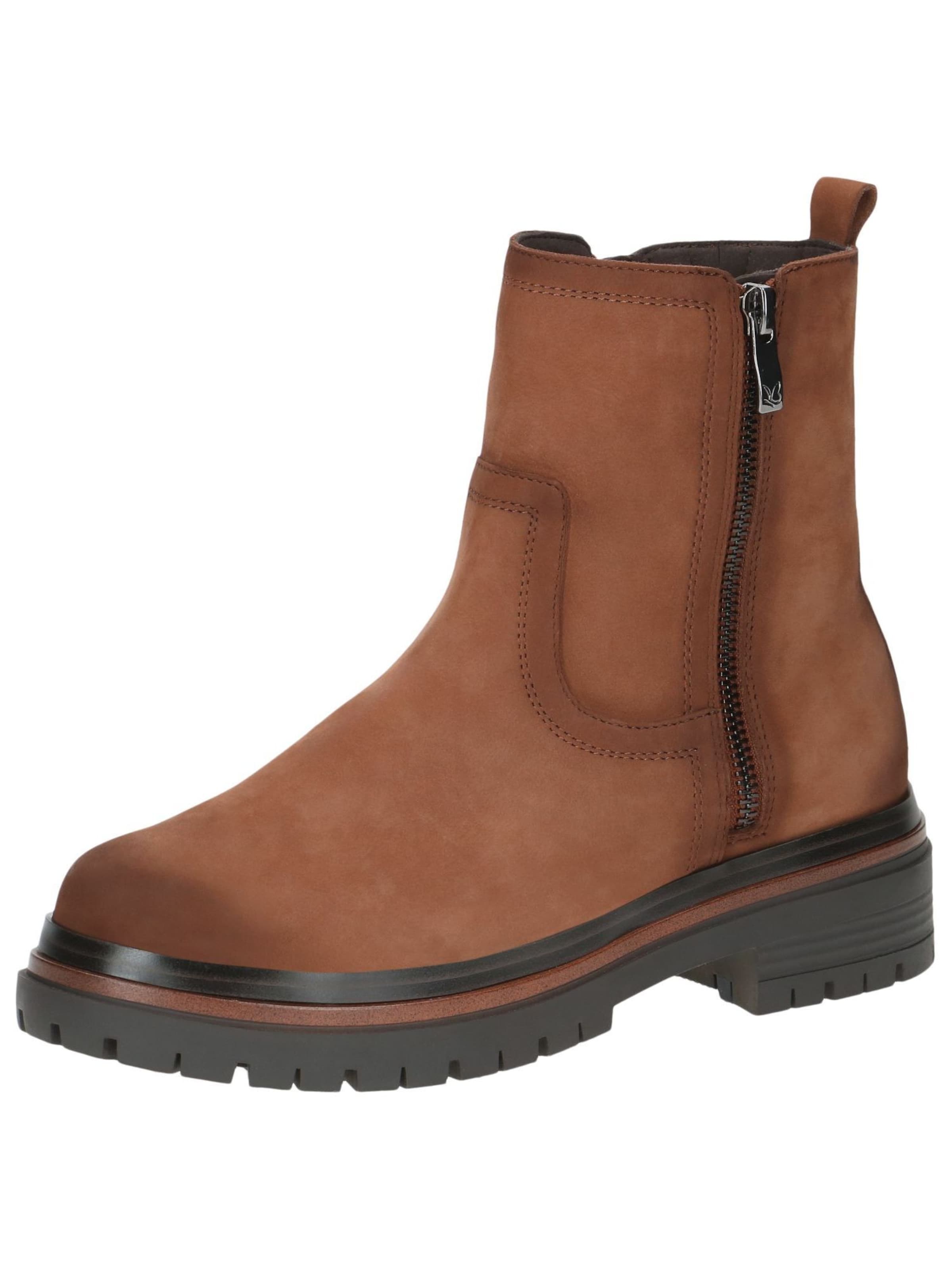 CAPRICE Ankle Boots in Brown: front