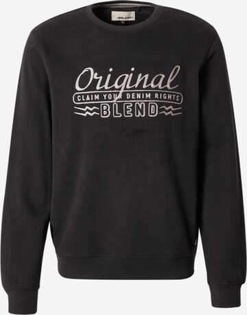 BLEND Sweatshirt in Zwart: voorkant