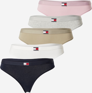 Tommy Hilfiger Underwear Стринги в Бежевый: спереди