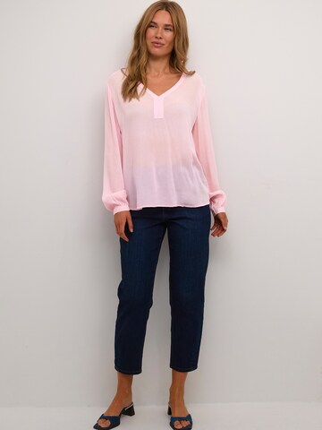 Kaffe Blouse 'Amber' in Roze