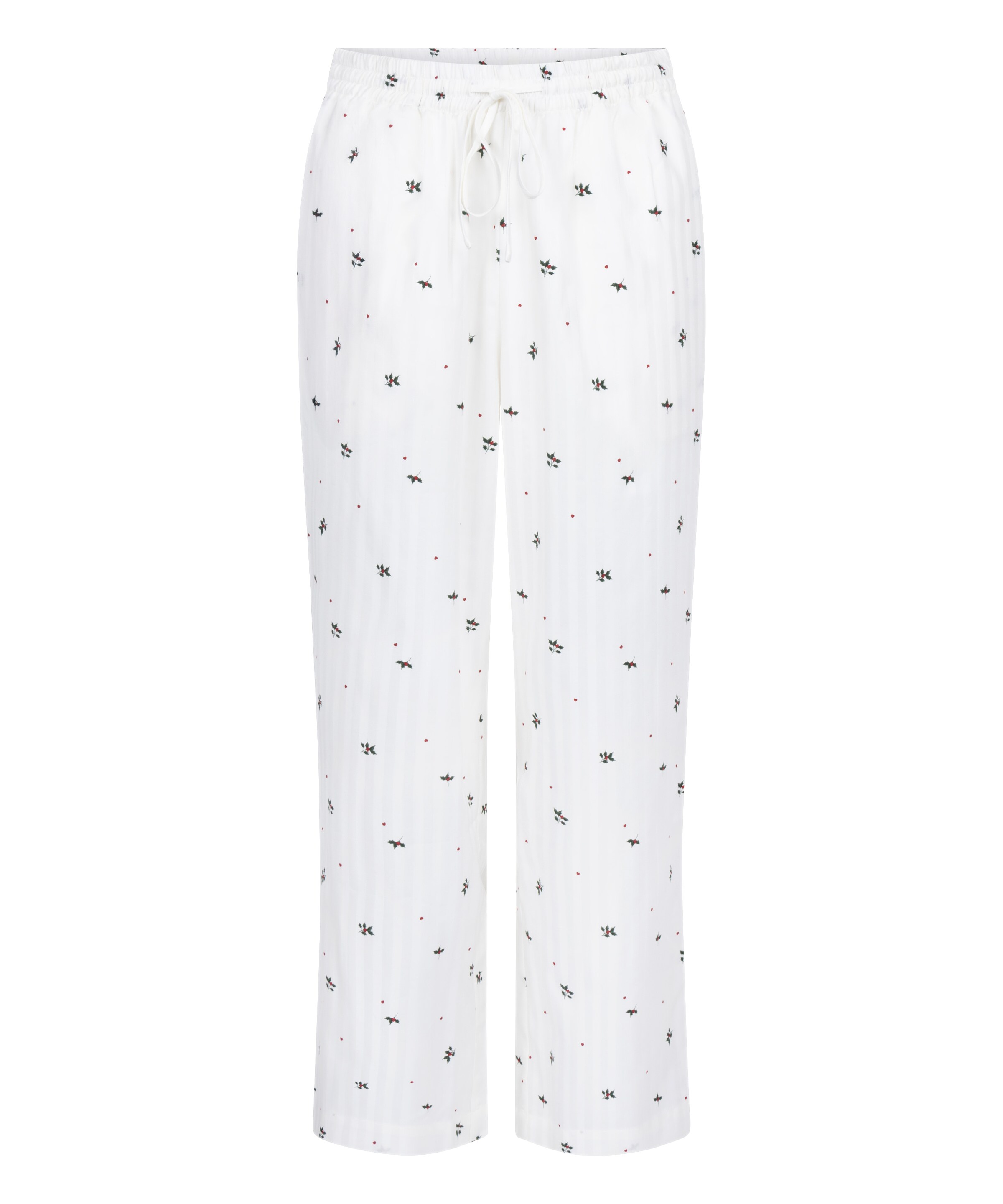 Hunkemöller Pyjamabroek in Wit: voorkant