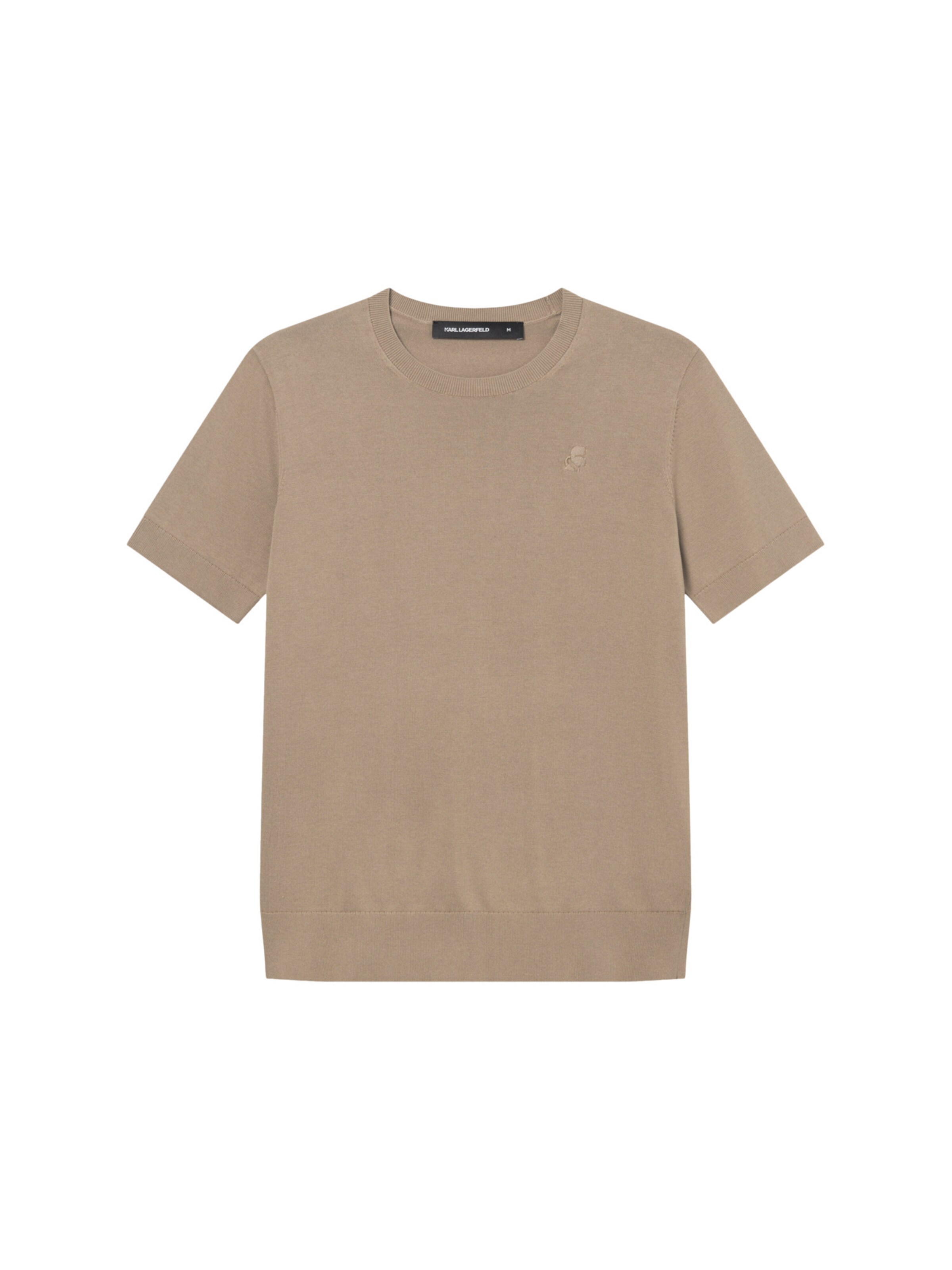 Karl Lagerfeld Pull-over en beige foncé, Vue avec produit