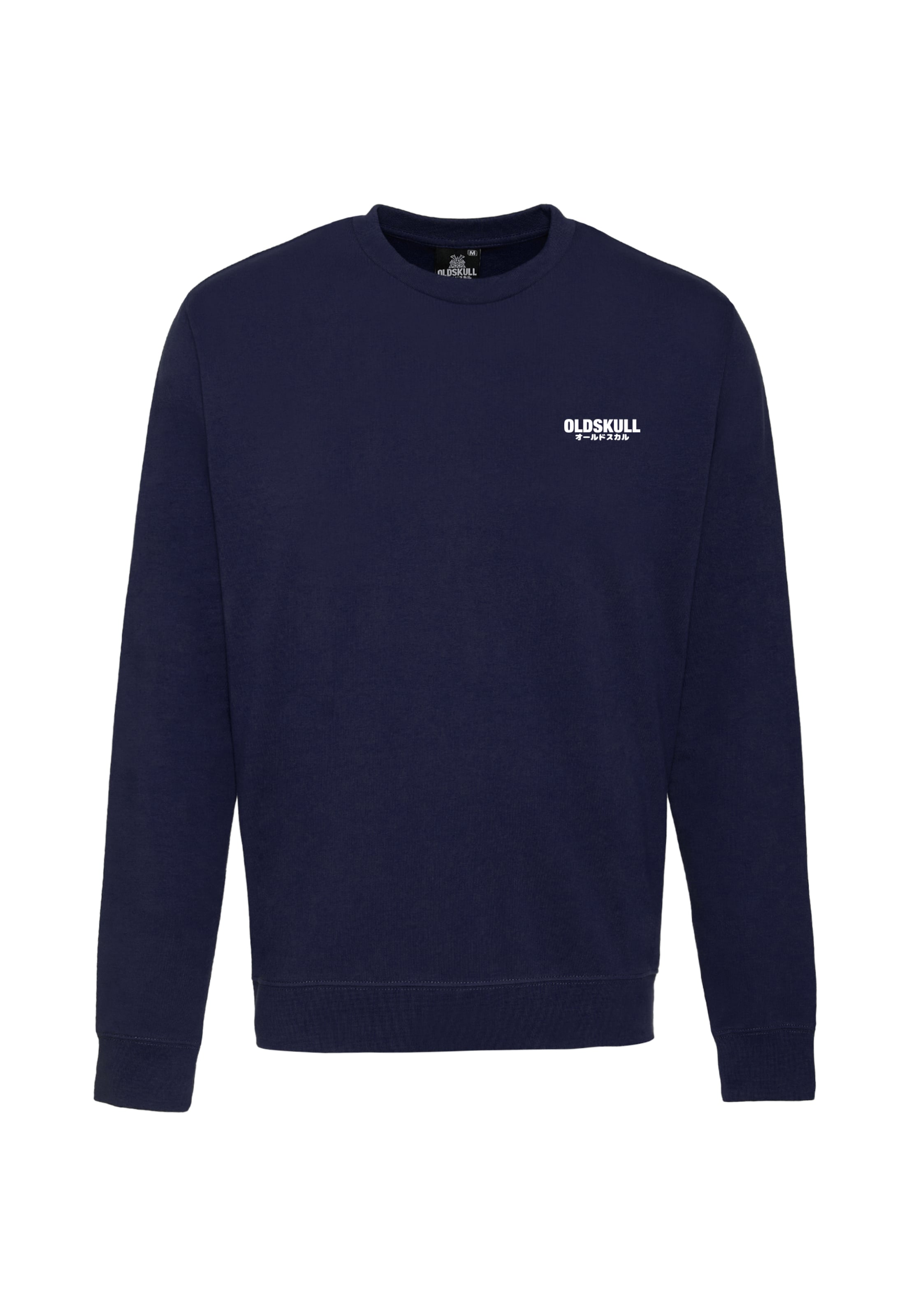 Oldskull Sweatshirt 'Basic Osk' in Blau: Vorderseite