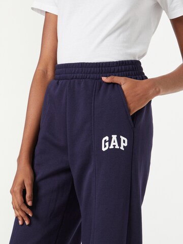 GAP Loosefit Byxa i blå