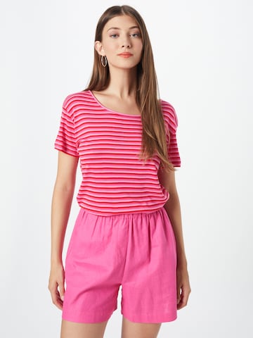mbym Shirt 'Lucianna' in Roze: voorkant