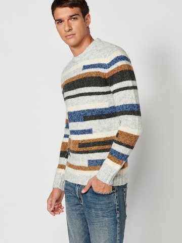 KOROSHI Pullover in Mischfarben