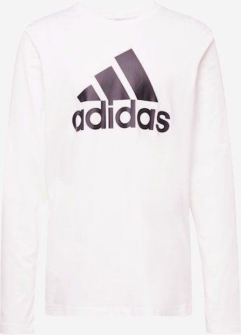 ADIDAS SPORTSWEAR - Camiseta funcional 'Essentials' en blanco: frente