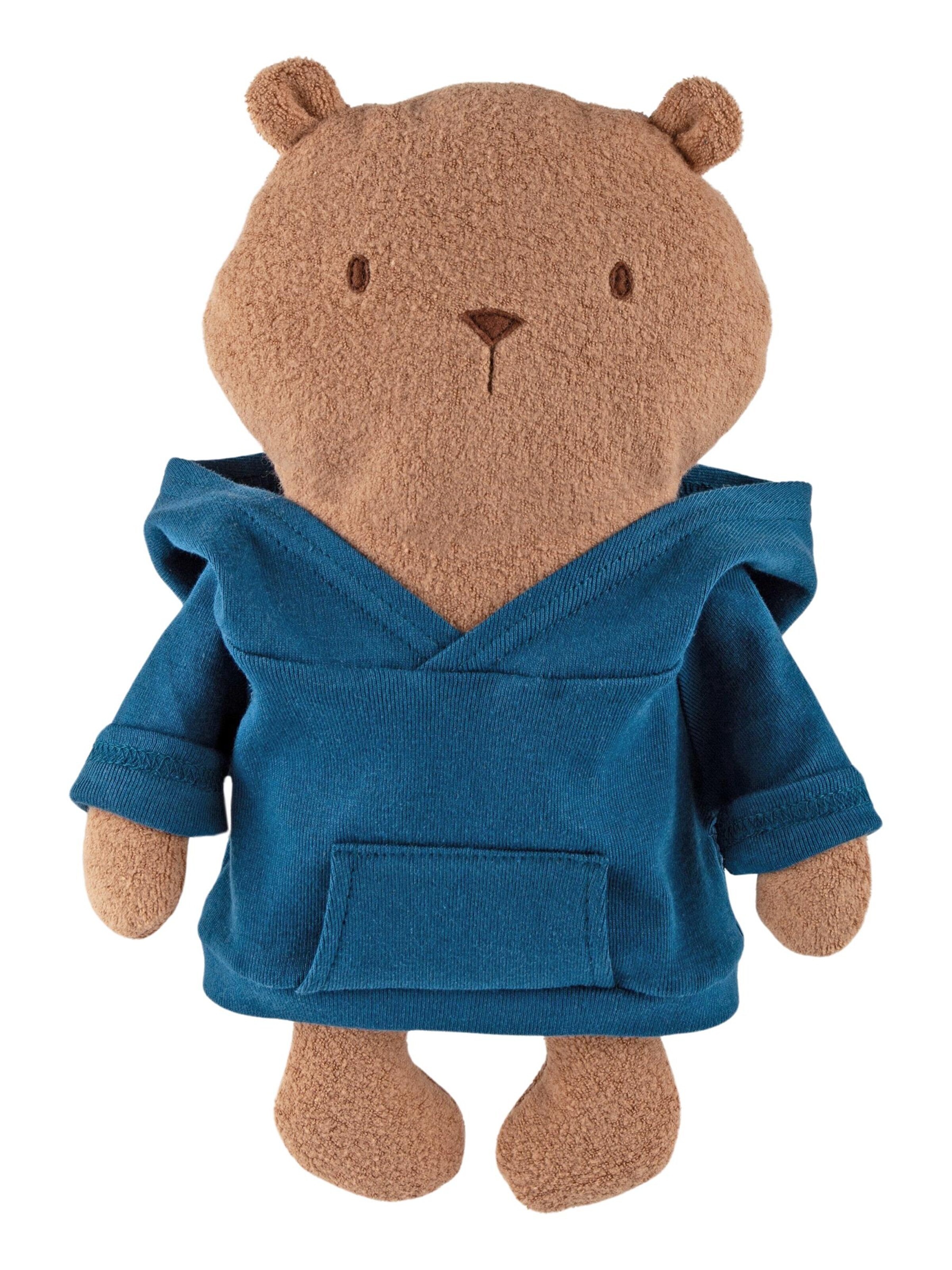 SIGIKID Stuffed animals 'Kuschelfreunde Mister O'Lui mit Hoodie sigikid & Friends Mister O'Lui' in Blue: front