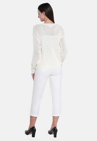 Pull-over Usha en blanc