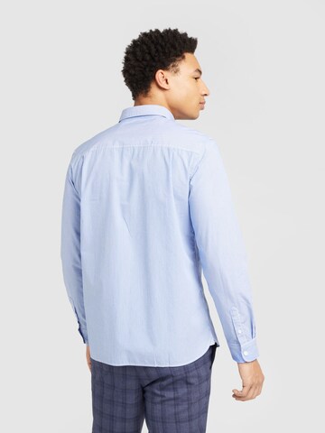 Springfield Regular fit Button Up Shirt in Blue