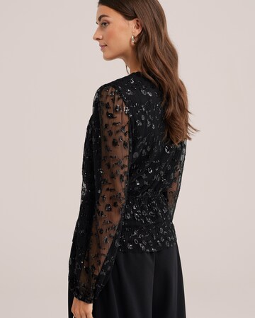 WE Fashion Blus i svart
