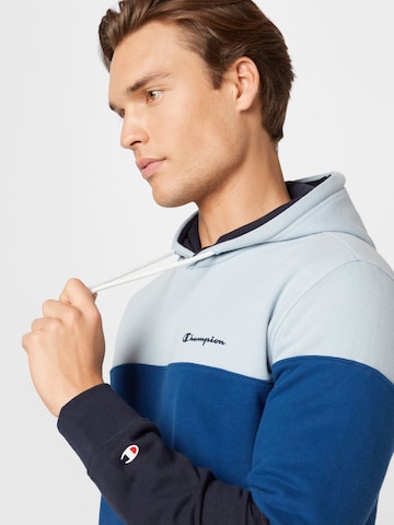 Felpa di Champion Authentic Athletic Apparel in blu