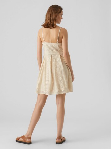 VERO MODA Jurk 'Honey' in Beige