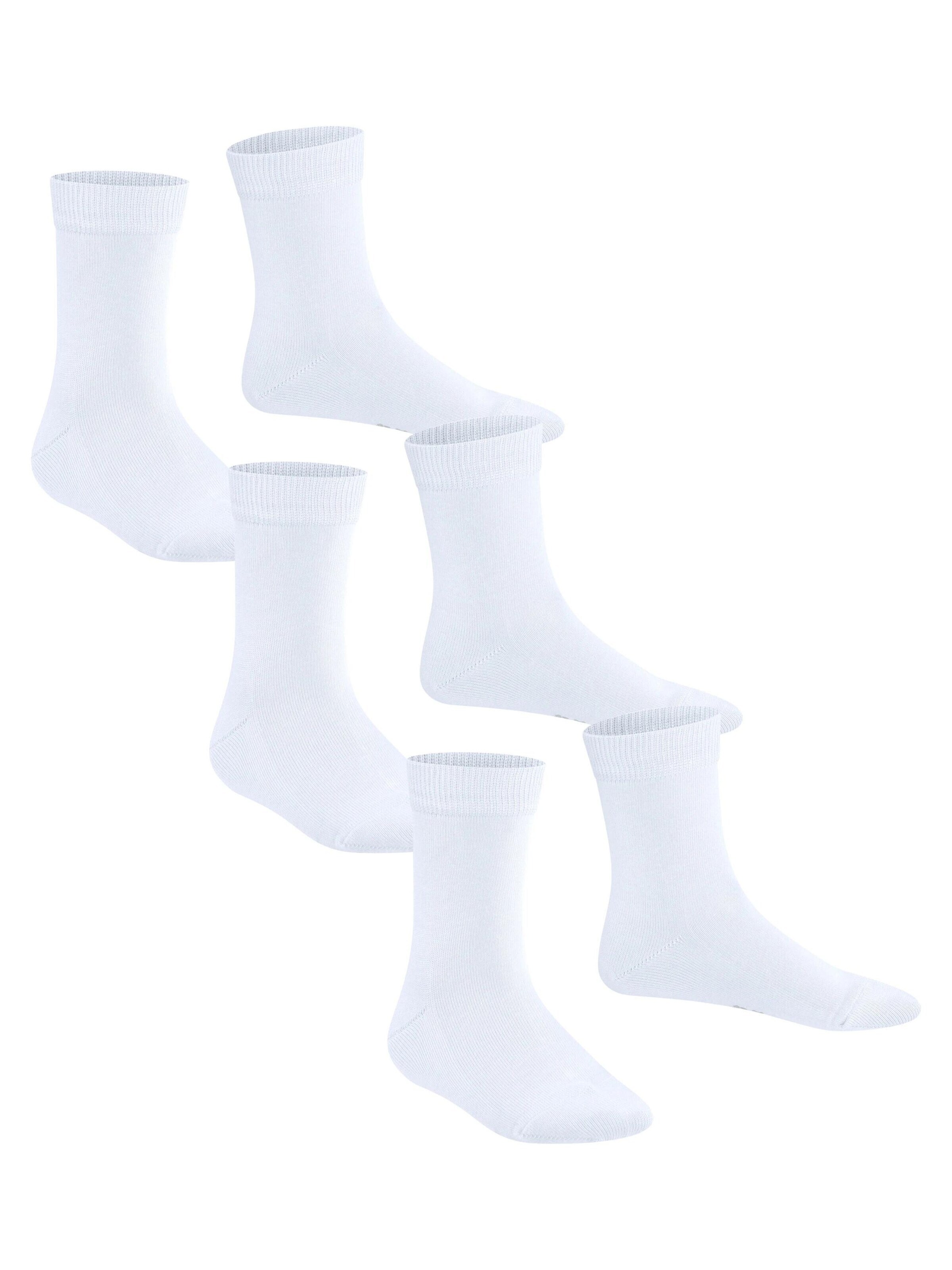 FALKE Socks 'Family 3-Pack' in White