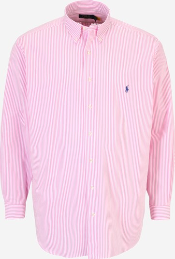 Polo Ralph Lauren Big & Tall Hemd in dunkelblau / hellpink / weiß, Produktansicht