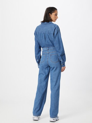 VILA Wide leg Jeans 'MAJINA' in Blauw