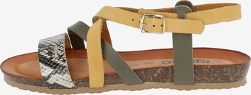 IGI&CO Strap Sandals in Yellow